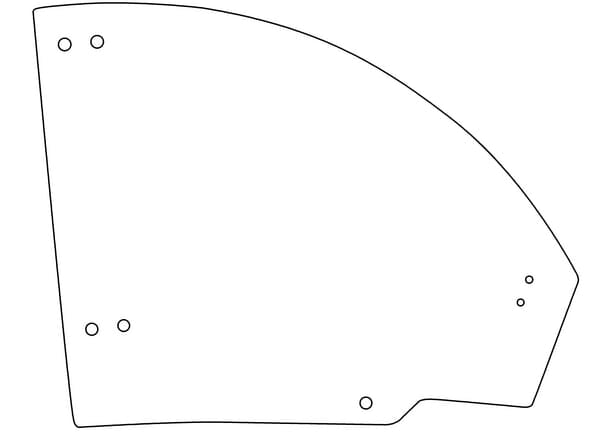 KRAMP Türscheibe oben D30015