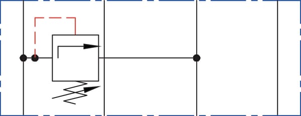 KRAMP Druckbegr.ventil NG6 A > T KRMRF03A3