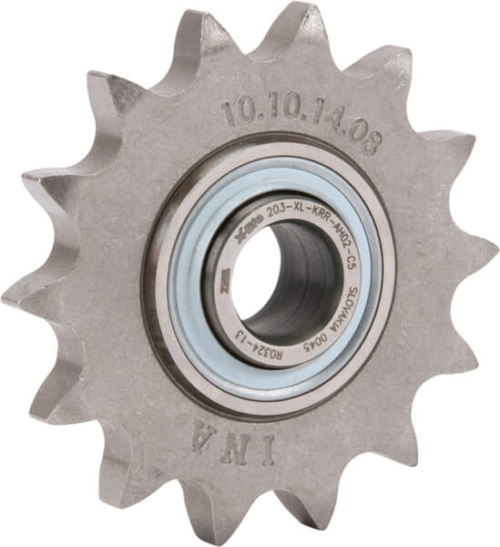 Pignon de poulie folle