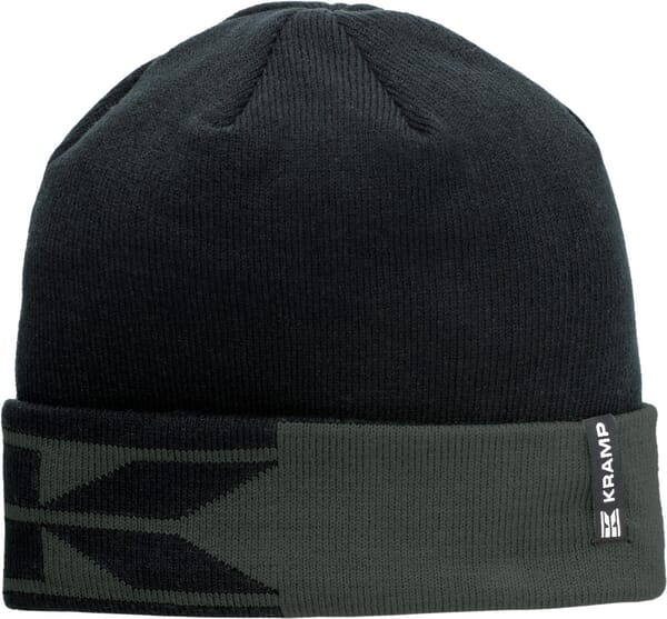 KRAMP Strickmütze Schwarz/Grau - 1 Stück - KW119670089