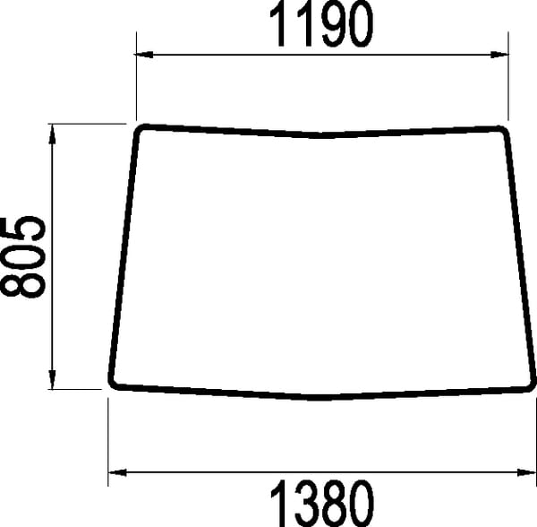 KRAMP Frontscheibe L112972N