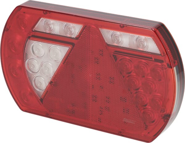 KRAMP Multifunktions-Heckleuchte LED, 12V, 236x140x24,3mm, Bajonett 5-polig, Kramp L26060P5LH1