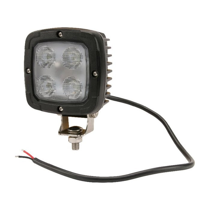 KRAMP Arbeitsscheinwerfer LED, 40W, 4000lm, quadratisch, 10-30V, 110x63,4x98,5mm, Flutlicht, Kramp LA10044