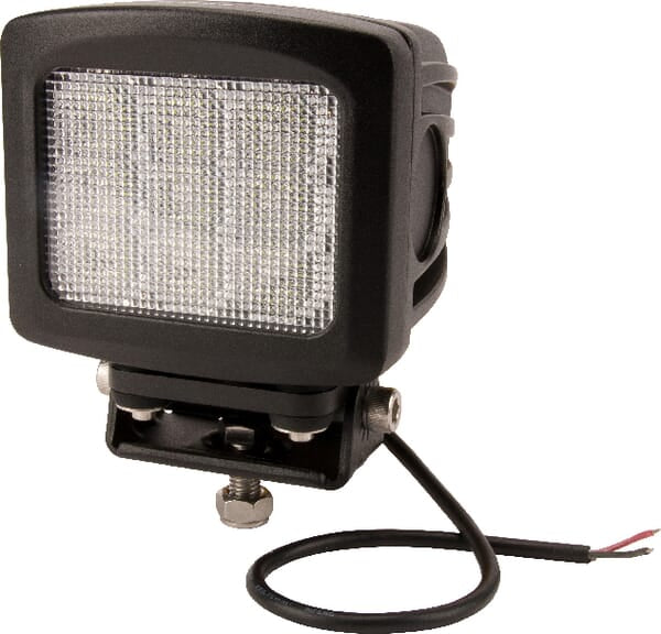 KRAMP Arbeitsscheinwerfer LED, 90W, 8100lm, quadratisch, 10/30V, 150x124x135mm, Flutlicht, 9 LED's, Kramp LA10083