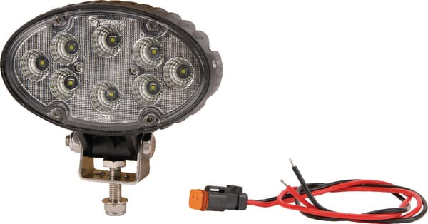 KRAMP LED Arbeitsscheinwerfer 24W 1920lm - Flutlicht Deutsch Anschluss LA10085