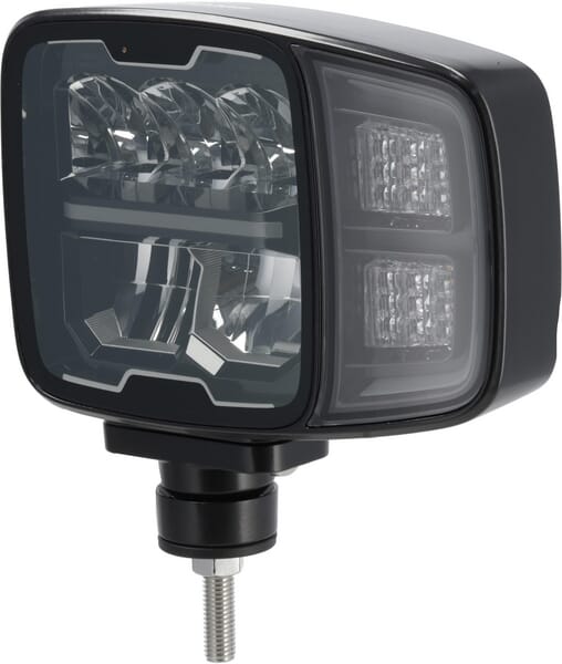 KRAMP Scheinwerfer LED, rechteckig, 12/24V, 220x197.2x80.5mm, beheizt, Fern-/Abblendlicht, Antischnee, links - 1 Stück - LA10215HEAT