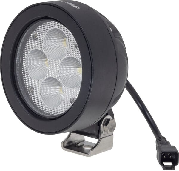 KRAMP LED Arbeitsscheinwerfer 40W 4500lm - weites Flutlicht Kabel Anschluss LA10416