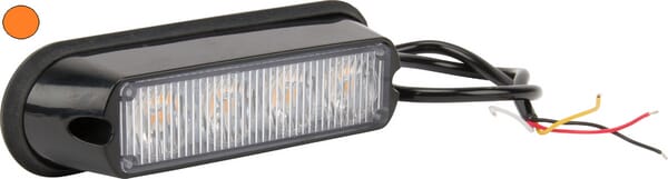 KRAMP Blitzleuchte orange 4 LED LA20011