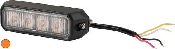 KRAMP Blitzleuchte orange 4 LED LA20013