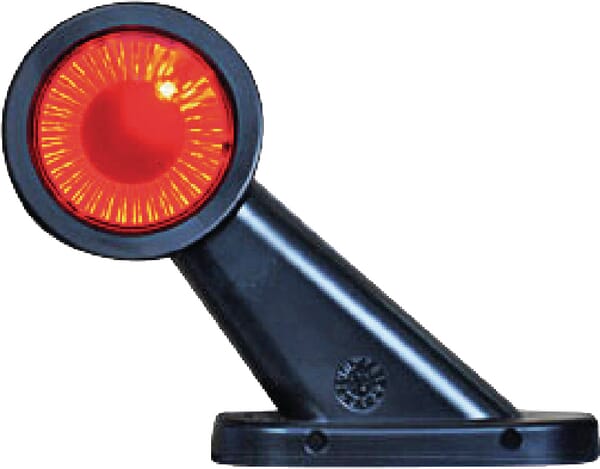 KRAMP Begrenzungsleuchte weiß/rot 30° rechts LED 12-24V KRAMP LA30001