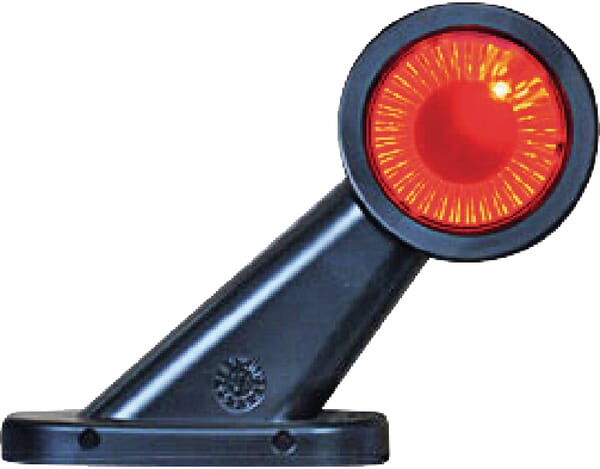 KRAMP Begrenzungsleuchte weiß/rot 30° links LED 12-24V KRAMP LA30002