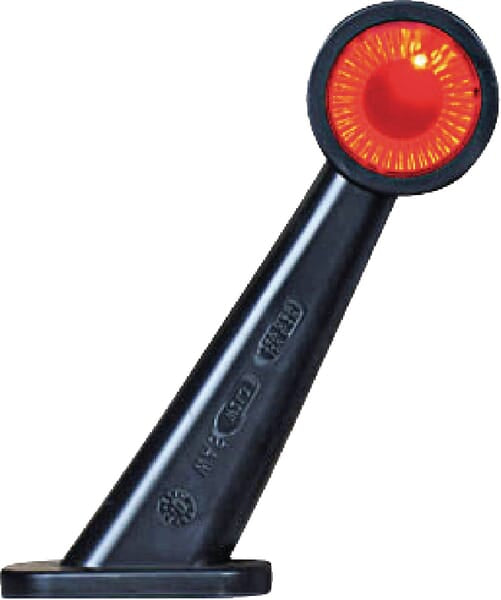 KRAMP Begrenzungsleuchte weiß/rot 30° links LED 12-24V KRAMP LA30006