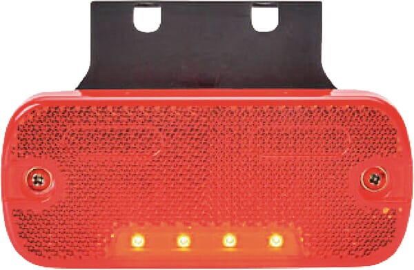 KRAMP Hintere Positionsleuchte rechteckig mit Kabelanschluss LED 12-24V KRAMP LA30102