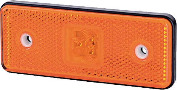Side marker light - rubber covering