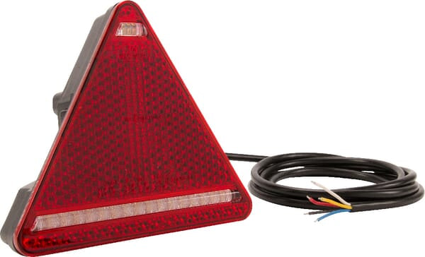 KRAMP Rücklicht multifunktional dreieckiglinks LED 12-24V KRAMP LA40027