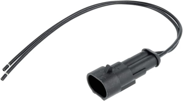 KRAMP Satz Superseal 2-polige Steckverbinder Stecker vorverdrahtet 20cm männlich - 1 Set - LA89005W20KR
