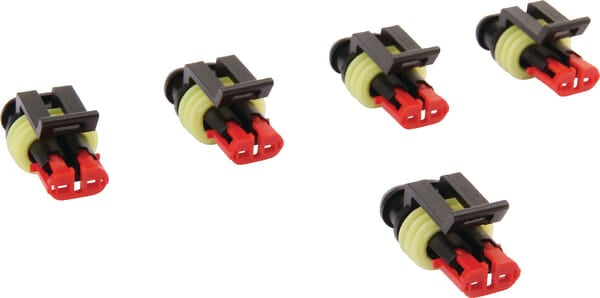 KRAMP Steckergehäuse 2 P. weiblich - 5 Stück LA89006KR