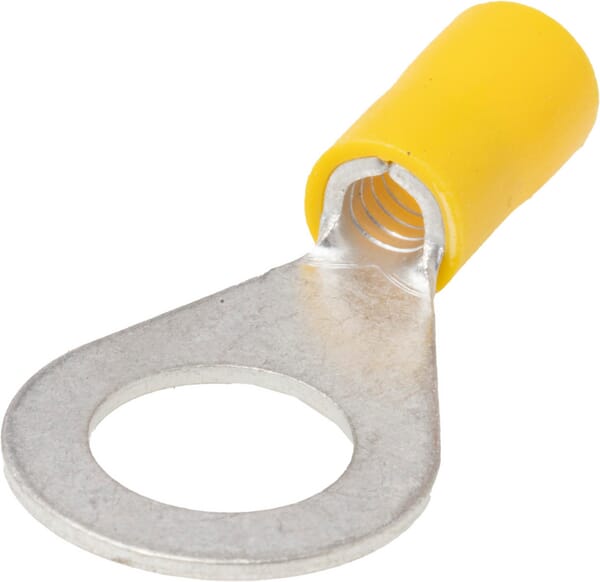 KRAMP Augenkabelschuh, gelb, 4-6mm² Ø10mm (50x) - 50 Stück - LA9080CKR