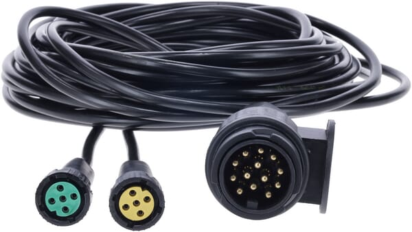 KRAMP Kabelsatz 7m 13-poliger Stecker -2x 5-poliger Stecker - 1 Stück - LA940007