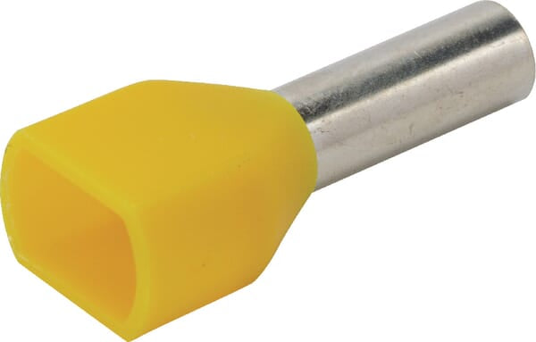 Embouts de câble doubles, isolés - 100 pièces