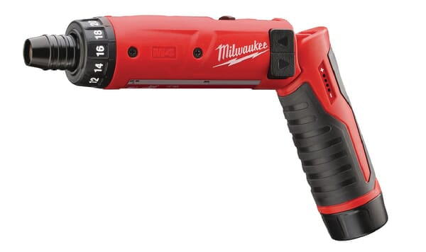 Cordless compact screwdriver