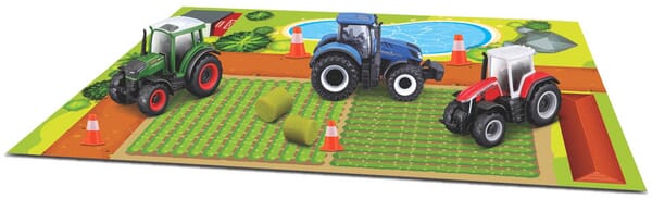 New Hollandmini work machines mini farm playset