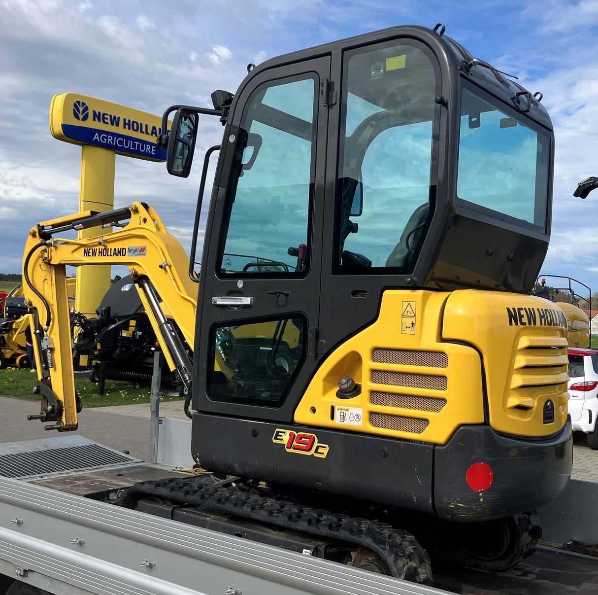 New Holland E19 C Minibagger gebaucht Baujahr 2021
