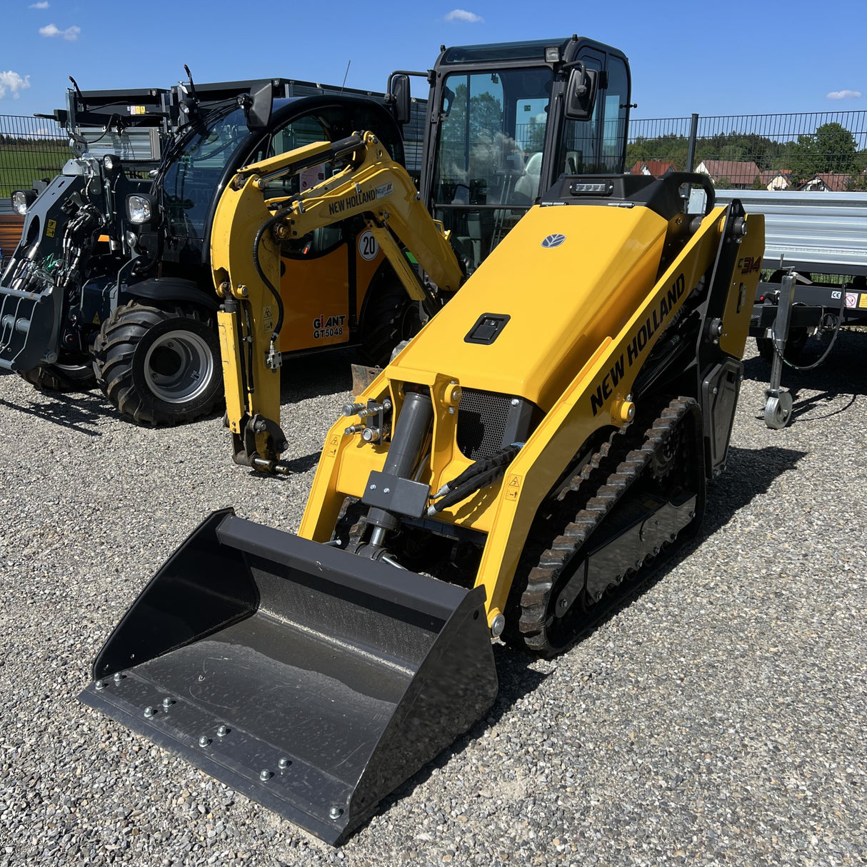 New Holland C314 Skidsteer Kompaktlader