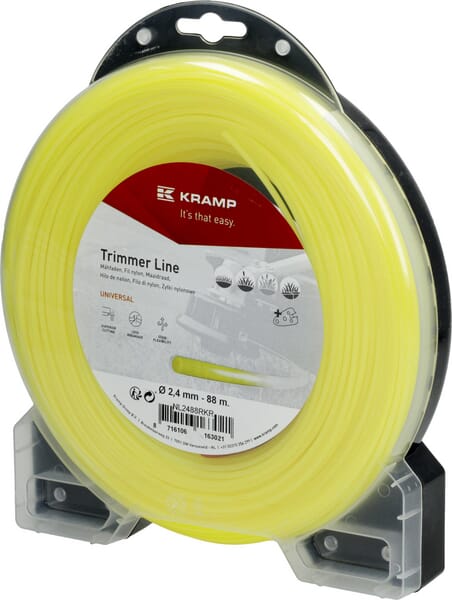 KRAMP Mähfaden Ø 2.4mm 88m rund gelb - NL2488RKR
