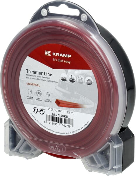 KRAMP Mähfaden Ø 2.65mm 15m viereckig rot Kramp NL2715SKR