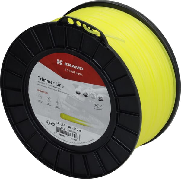 KRAMP Mähfaden Ø 2.65mm 210m rund gelb Kramp NL27210RKR