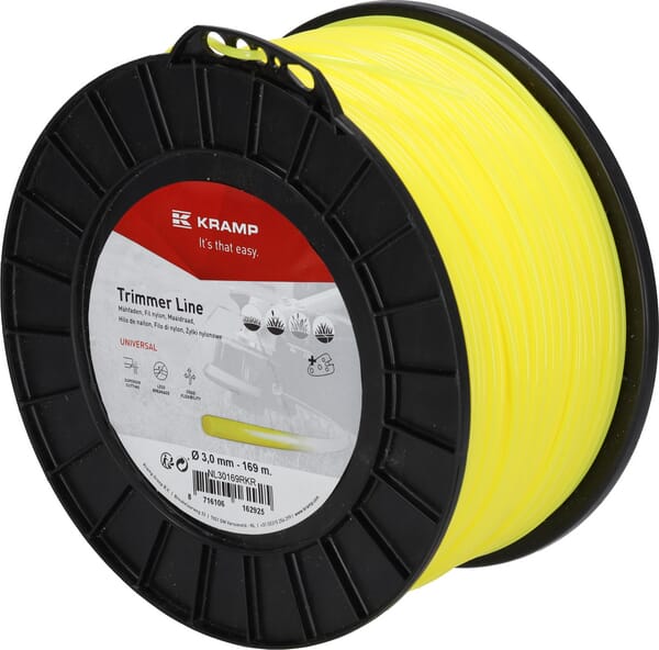 KRAMP Mähfaden Ø 3mm 169m rund gelb Kramp NL30169RKR