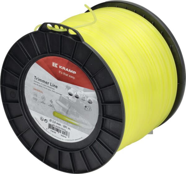KRAMP Mähfaden Ø 3mm 281m rund gelb Kramp NL30281RKR