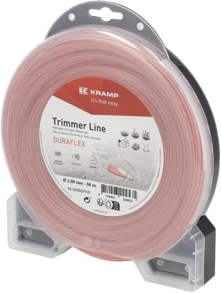 Nylon Line Trimmerschnur Ø3,0x56m, Kramp DuraFlex - 1 Stück - NL3056DFKR