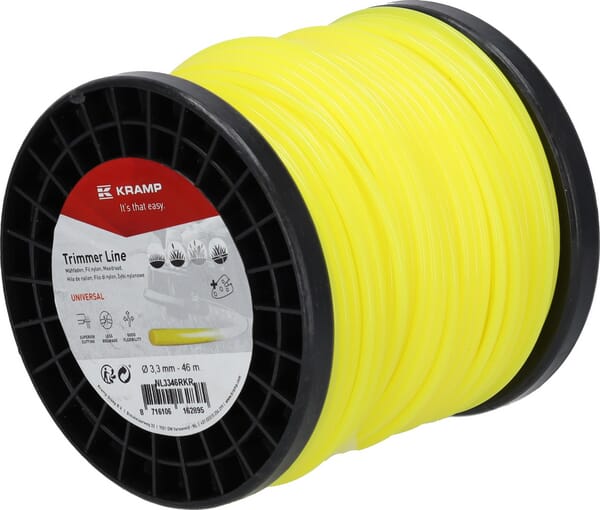 KRAMP Mähfaden Ø 3.3mm 46m rund gelb Kramp NL3346RKR