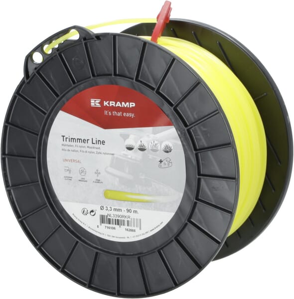 KRAMP Mähfaden Ø 3.3mm 90m rund gelb Kramp NL3390RKR