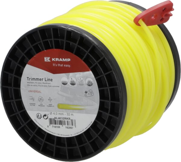 KRAMP Mähfaden Ø 4mm 32m rund gelb Kramp NL4032RKR