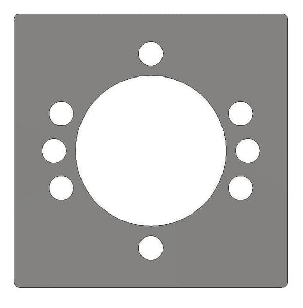 KRAMP Anschweißflansch f.OMP-OMR-OMS OMP9WP