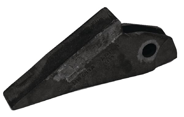 KRAMP Grubberspitze 400x60x20mm, flach, 1 Loch, passend für Simba P09148N