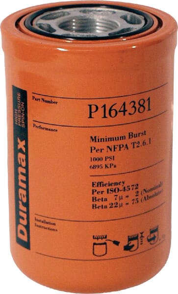 Donaldson hydraulic filter