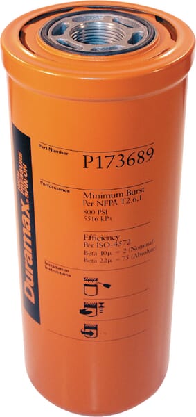 Donaldson hydraulic filter