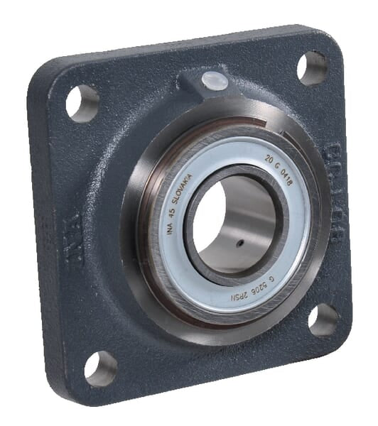 Square flange bearing complete.