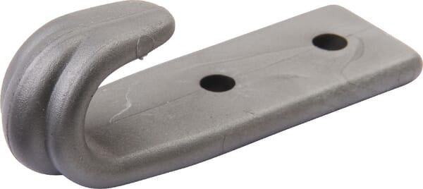 Roof tarpaulin hooks, plastic