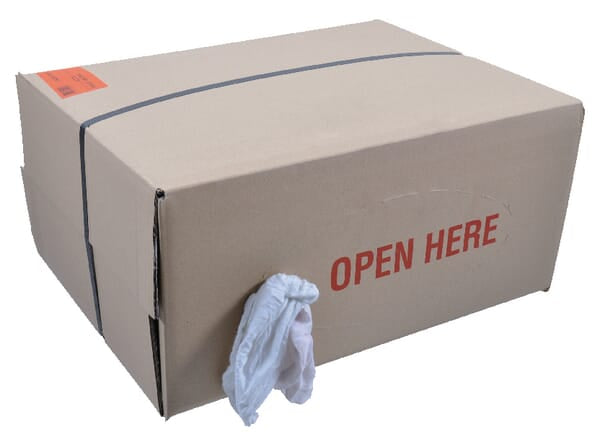 KRAMP Weiße Putzlappen 10 kg PM0106
