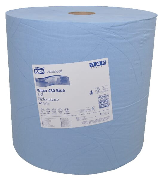 KRAMP Papierhandtuch, blau 37cm x 340m, 1 Stk., Tork PM130070