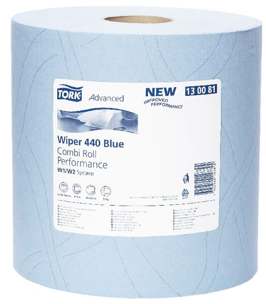 Tork Papierhandtuch, blau 24cm x 119m, 2 Stk., Tork - 2 Rollen PM130081