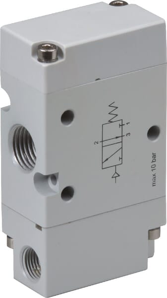 Kramp 3/2 Ventil, Druckluft 1/4" PV32M14NC