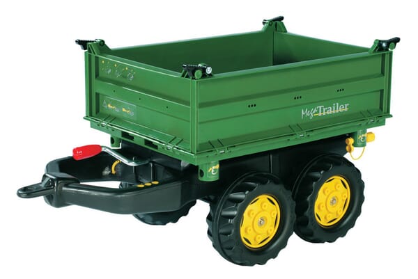 John Deere Mega - Remorque verte