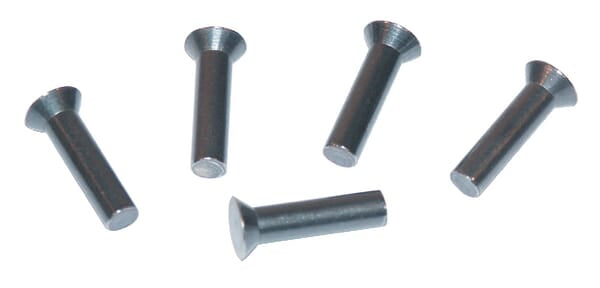 COUNTERSUNK RIVETS - 10 pieces