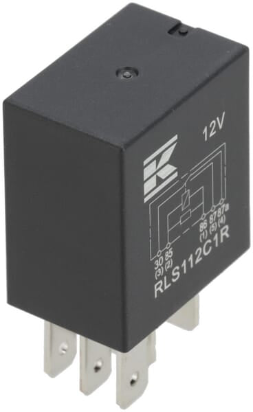 KRAMP Mikrorelais 12V, 20A/35A, mit Widerstand RLS112C1R